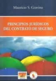principios juridicos del contrato de seguro-mauricio s. gravina-9788416083442