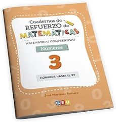 cuadernos de refuerzo de matematicas. matematicas comprensivas nº 3-9788418989742