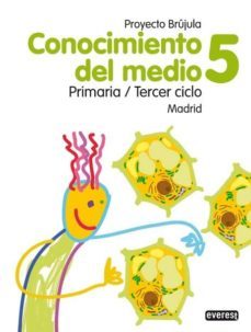 conocimiento del medio 5 educacion primaria guia didactica brujula (madrid)-9788424199142