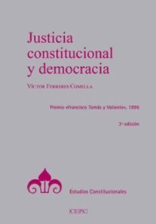 justicia constitucional y democracia-9788425918742