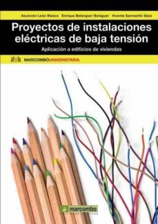proyectos de instalaciones electricas de baja tension-maria asuncion leon blasco-enrique f. belenguer balaguer-9788426718242