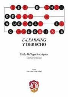 e-learning y derecho-pablo gallego rodriguez-9788429015942