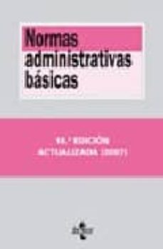 normas administrativas basicas (18ª ed.)-9788430946242