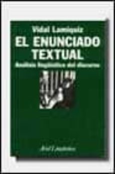 el enunciado textual-vidal lamiquiz ibañez-9788434482142