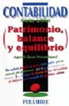 contabilidad: patrimonio, balance y equilibrio-agustin quer-9788436809442