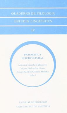 quaderns de filologia, estudis linguistics, nº iv: pragmatica int ercultural-9788437038742