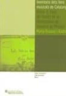 inventaris dels fons musicals de catalunya. volum 3-9788439378242