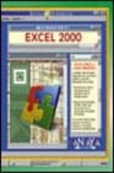 microsoft excel 2000 (guias visuales)-9788441508842