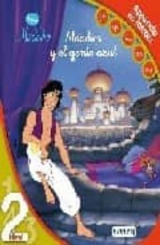 aladdin: aladdin y el genio azul: lectura nivel 2 (aprendo las le tras: ge, gi, za, zo, zu)-9788444141442