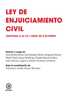 ley de enjuiciamiento civil-javier (coor.) arroyo-9788446056942