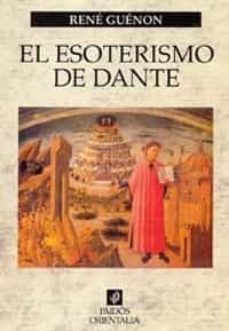 el esoterismo de dante-rene guenon-9788449317842