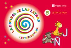 la espiral de las letras lectoescritura 5 letra de palo infantil-9788468214542
