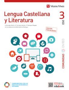 lengua castellana y literatura 3º eso bloques comunidad en red (mec)-9788468284842