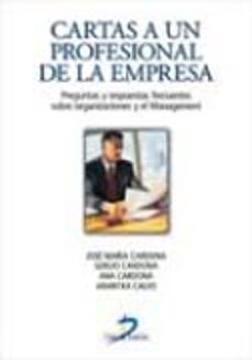 cartas a un profesional de la empresa-j. m. cardona labarga-9788479788742