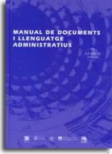 manual de documents i llenguatge administratius (2ª ed.)-9788480214742