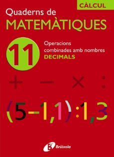 11 operacions combinades amb nombres decimals-9788483044742