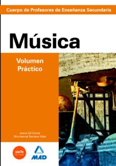 musica, especifico para profesores de educacion secundaria. prueb a practica-jesus gil corral-montserrat serrano vida-9788483117842