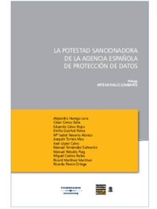 potestad sancionadora agencia española proteccion de datos-alejandro huergo lora-9788483558942