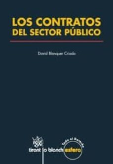 los contratos del sector publico-david blanquer criado-9788490337042
