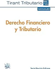 derecho financiero y tributario-sonia mauricio subirana-9788490534342