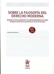 sobre la filosofia del derecho moderna-santiago carretero sanchez-9788491439042