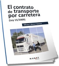 contrato de transporte por carretera-alfonso cabrera canovas-9788492442942