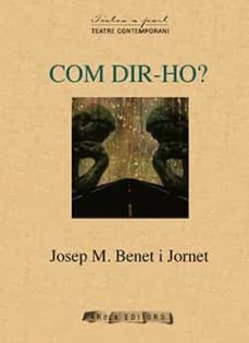 com dir-ho?-josep m. benet i jornet-9788494132742