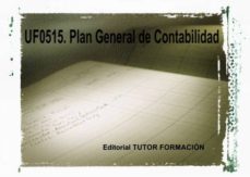 plan general de contabilidad. uf0515-9788494244742