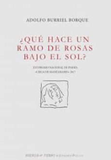 ¿que hace un ramo de rosas bajo el sol?-adolfo burriel borque-9788494891342