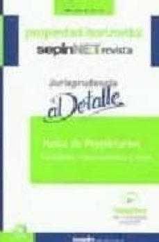 junta de propietarios: facultades, representacion y actas-9788495762542