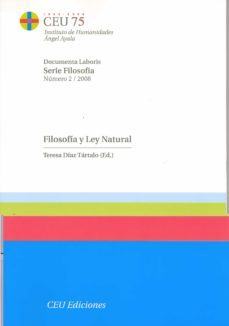 filosofia y ley natural (documentos laboris. serie filosofia, 2/2 )-9788496860742