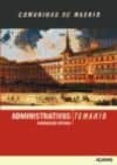 administrativos de la comunidad de madrid: temario (promocion int erna)-9788497316842