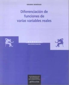 diferenciacion de funciones de varias variables reales-gerardo rodriguez-9788497502542