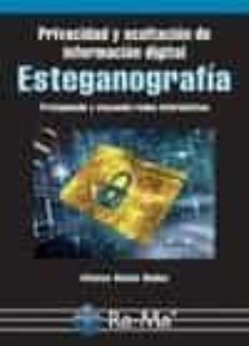 esteganografia: privacidad y ocultacion de la informacion digital-alfonso muñoz muñoz-9788499646442