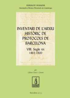 inventari de l arxiu historic de protocols de barcelona viii-lluisa cases loscos-9788499753942