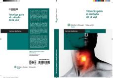 tecnicas para el cuidado de la voz-carmen quiñones etxebarria-9788499870342