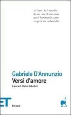 versi d amore-gabriele d annunzio-9788806196042
