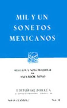mil y un sonetos mexicanos-salvador novo-9789684529342