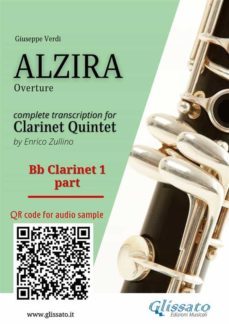 bb clarinet 1 part of "alzira" for clarinet quintet (ebook)-9791221376142