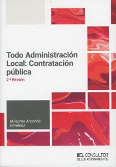 todo administracion local: contratacion publica-milagros arcocha gimenez-9791399118742