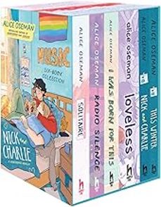 alice oseman six-book collection box set (solitaire, radio silence, i was born for this, loveless, nick and charlie, this-alice oseman-9780008669652
