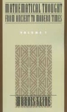 mathematical thought from ancient to modern times-morris kline-9780195061352