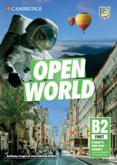 open world first. students book with answers with online practice-anthony cosgrove-9781108759052