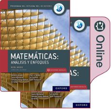 matematicas ib: analisis y enfoques, nivel medio, paquete de libro impreso y digital.-9781382032452
