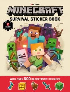minecraft survival sticker book-9781405288552