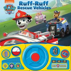 steering wheel book. paw patrol oruff-ruff rescue vehicles-9781503752252