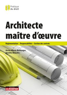 architecte maître d'oeuvre-amélie blandin-anne marie bellenger-9782281137552