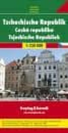 republica checa, mapa de carreteras (1:250000) (freytag & berndt)-9783707912852