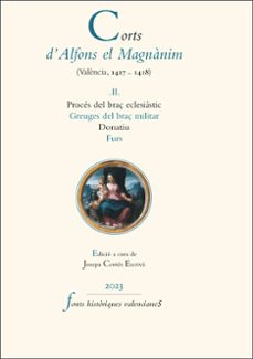 corts d'alfons el magnanim (valencia, 1417-1418) ii-9788411182652