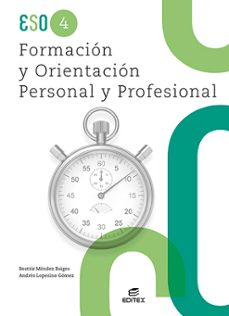 formacion y orientacion personal y profesional 4º eso  2023-9788411344852